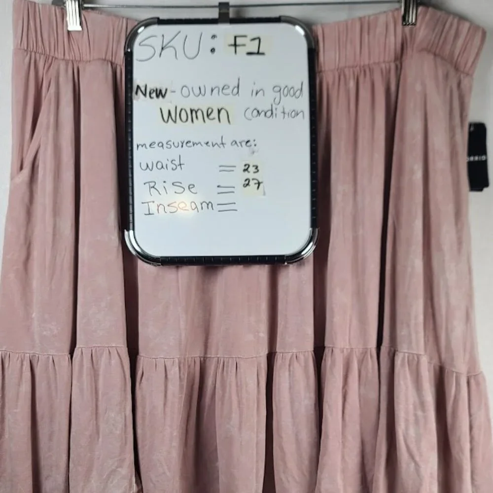 Torrid Women's Pink Super Soft Tiered Circle Pleated Casual Mini Skirt Size 3X - Picture 10 of 10